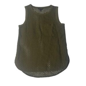 Banana Republic Green‎ Cut Out Tank Top *H0304